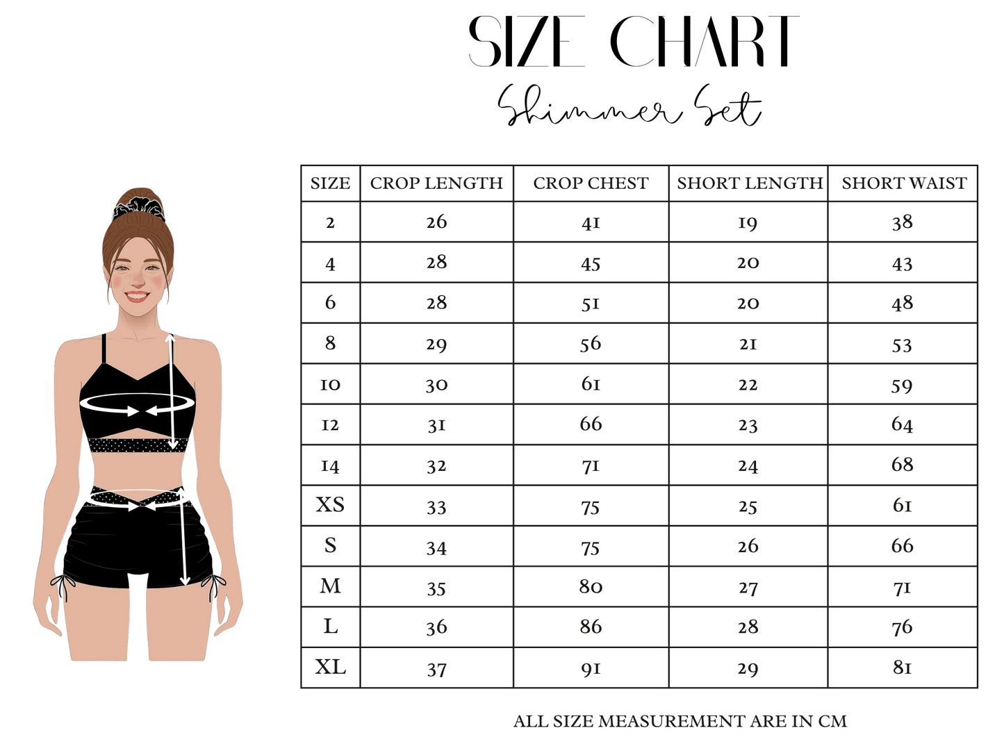 Shimmer Twisted Crop