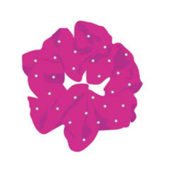 RHINESTONE SCRUNCHIE