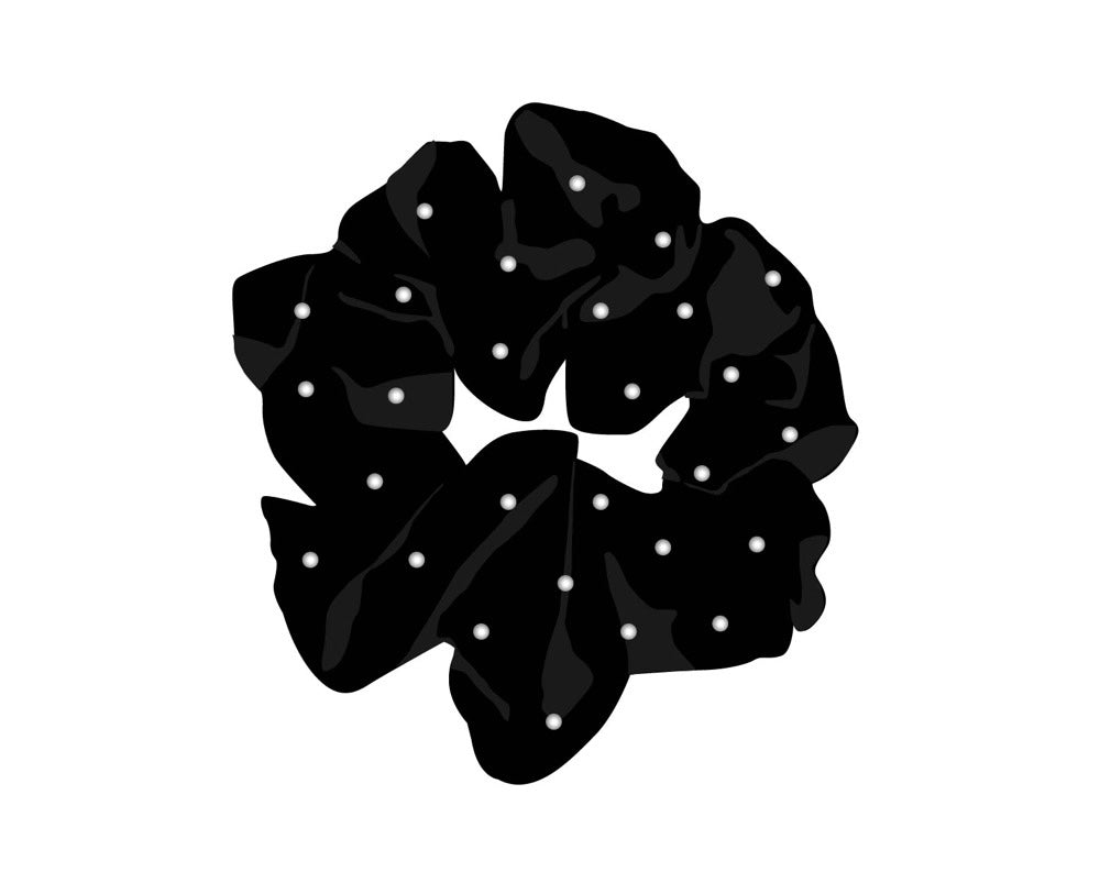 RHINESTONE SCRUNCHIE