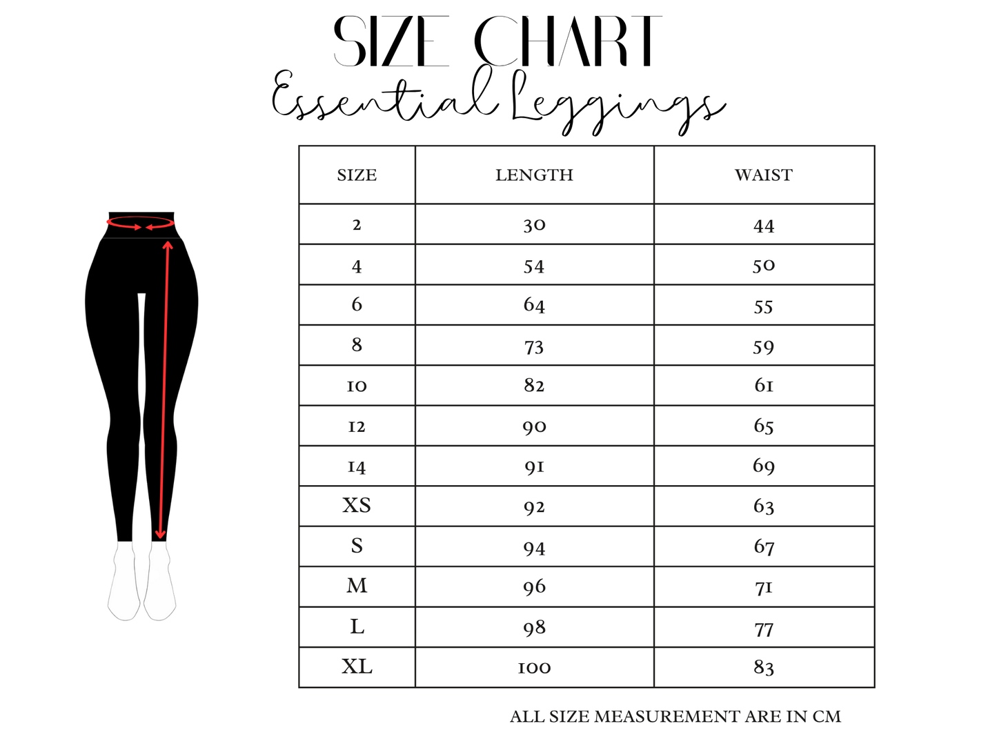 ESSENTIAL LEGGINGS