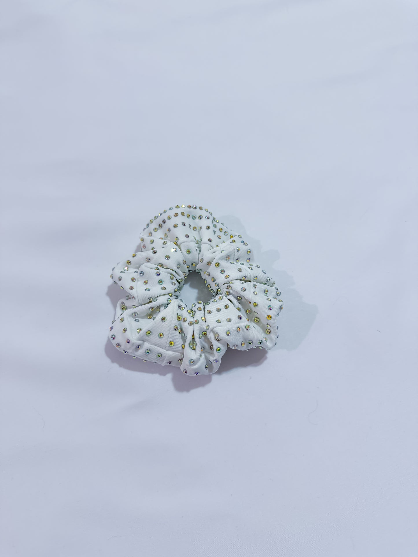 LUXE LILAC RHINESTONE SCRUNCHIES