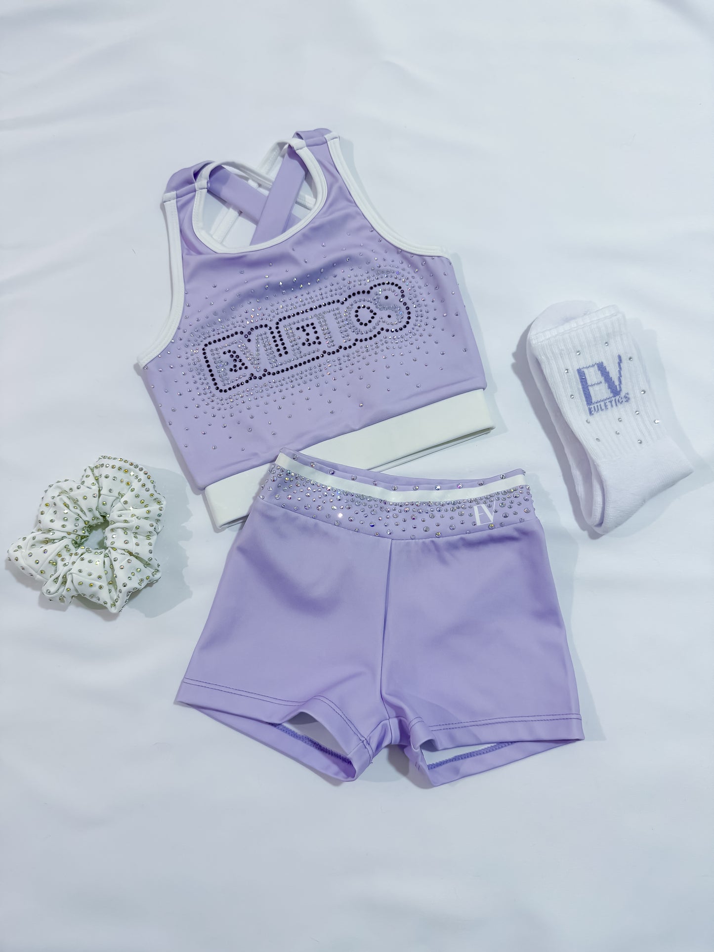 LILAC SPORTY SHORTS