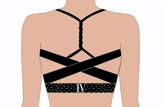 Shimmer Twisted Crop