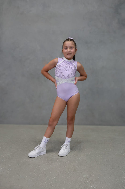 LUXE LILAC LEOTARD