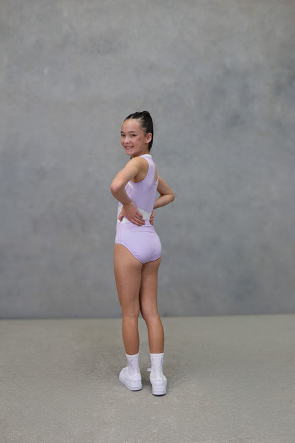 LUXE LILAC LEOTARD