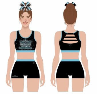 Crop and Shorts Set