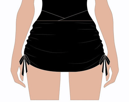 Luminous Scrunch Skort